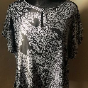 LIZ CLAIBORNE BLOUSE SZ LARGE